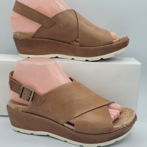 Kork-Ease Chloe Leather Sandals Size 7